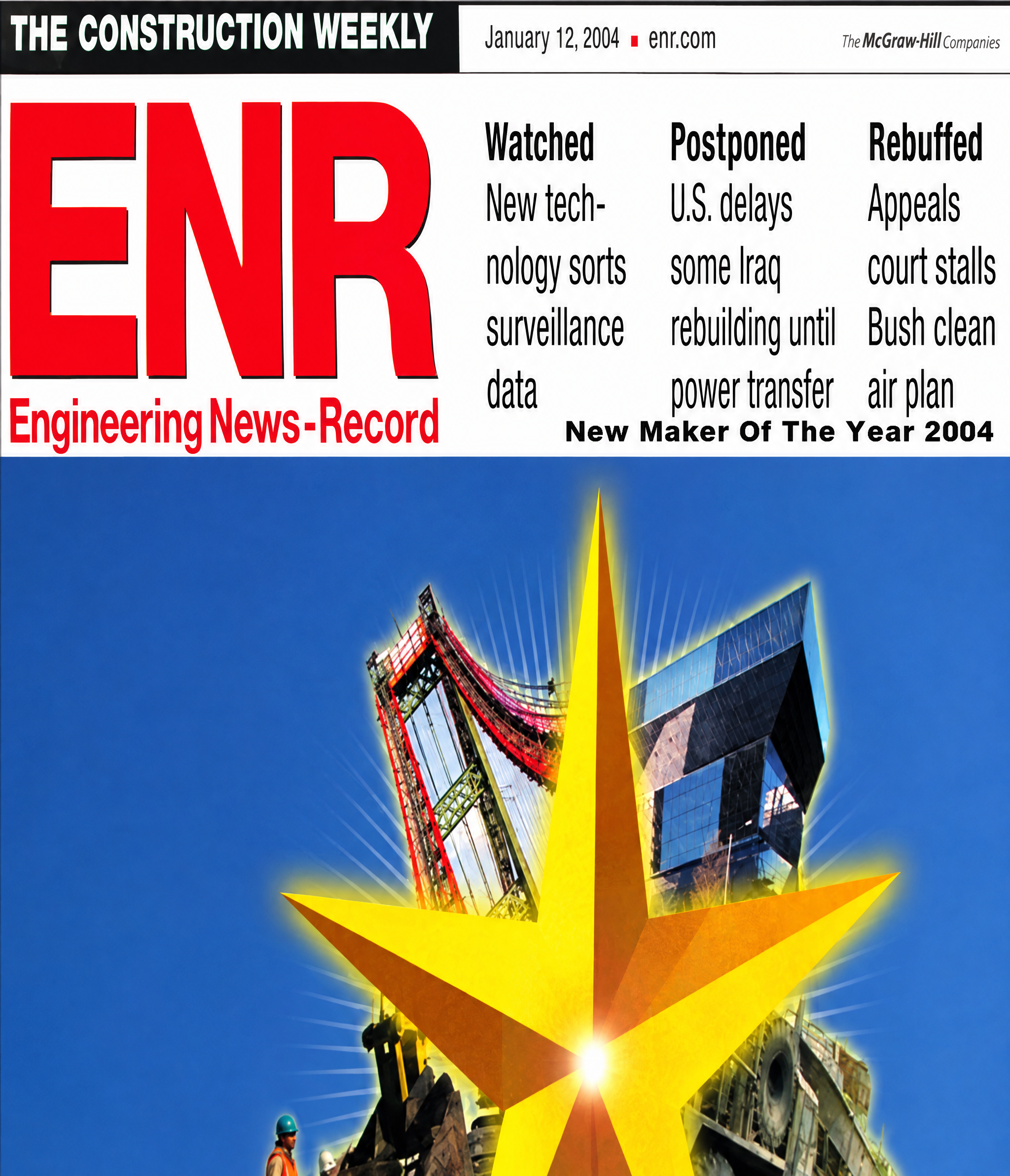 ENR · Newsmakers issue · January 2004